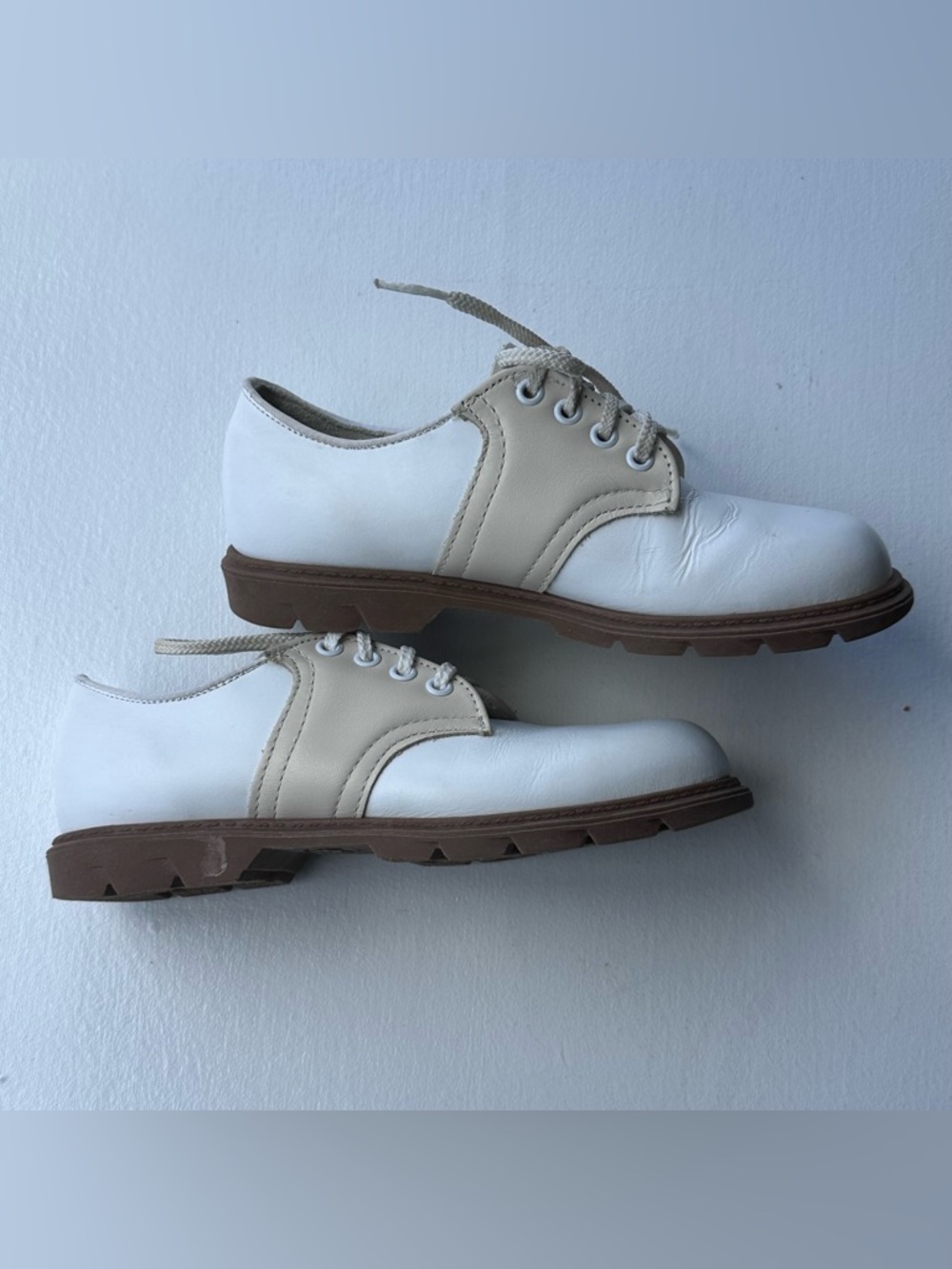 Amilio Kid's Leather Saddle Oxford Shoe size 10 Toddler - Picture 11 of 12